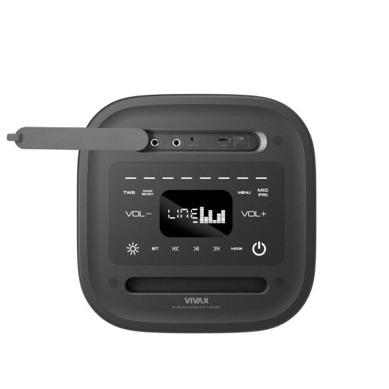 Karaoke VIVAX VOX BS-610, 60W, FM, USB, bluetooth, LED