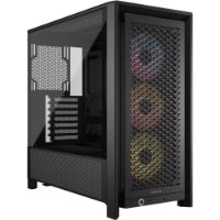 Kućište CORSAIR Frame 4000D RS ARGB, window, MIDI, ATX, crno, bez napajanja