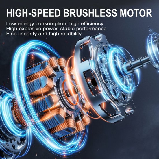 Punjivi električni puhač za prašinu Air Duster AD50, 180W, 4000mAh