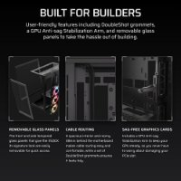 Kućište CORSAIR 3500X RS-R ARGB, window, MIDI-Tower, ATX, crno, bez napajanja