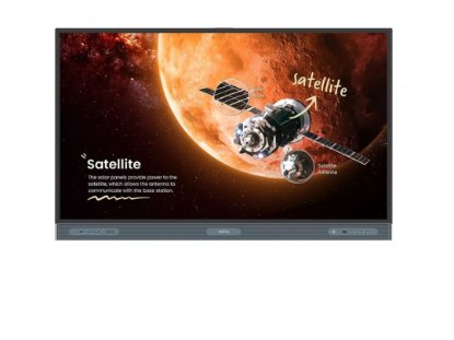 Interaktivni zaslon BENQ Board Pro RP6504, 65", 4k, 50 Points Touch, crni