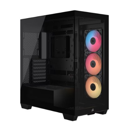 Kućište CORSAIR 3500X RS-R ARGB, window, MIDI-Tower, ATX, crno, bez napajanja
