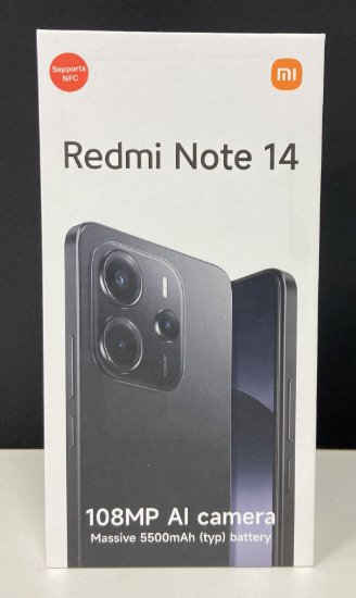 RABLJENI - Mobitel XIAOMI Redmi Note 14, 6,67", 8GB, 256GB, Android 14, crni