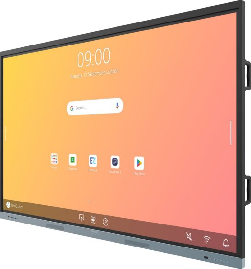 Interaktivni zaslon BENQ RE8604, 86", 4k, 40 Points Touch, crni
