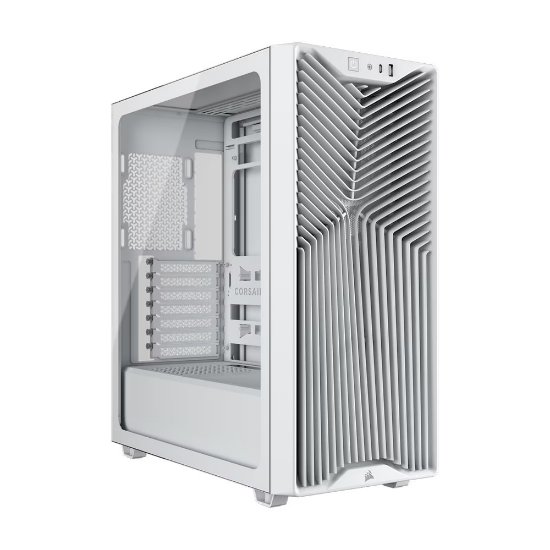Kućište CORSAIR 3200D RS, MIDI-Tower, ATX, window, bijelo, bez napajanja