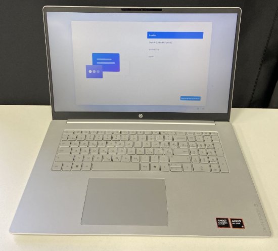 RABLJENI - Laptop HP OmniBook 3 17-dp0005nmx / Ryzen 5 40, 16GB, 512 SSD, AMD Radeon Graphics, 17,3" FHD IPS, Windows 11, sreberni