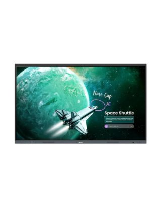 Interaktivni zaslon BENQ RE8605E, 86", 4k, 40 Points Touch, crni