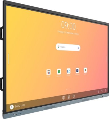Interaktivni zaslon BENQ RE8604, 86", 4k, 40 Points Touch, crni