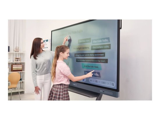 Interaktivni zaslon BENQ Board Pro RP6504, 65", 4k, 50 Points Touch, crni