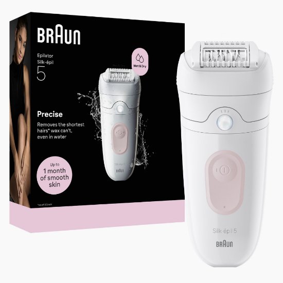 Epilator BRAUN SE5-000, bijeli