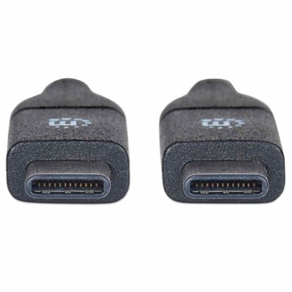 Kabel MANHATTAN, USB 3.2 Gen2, USB-C (M) na USB-C (M), 60W, 1.2 DP Alt Mode, 1.0m