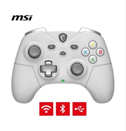 Gamepad MSI Force GC300 W, bežični, USB-C, bijeli