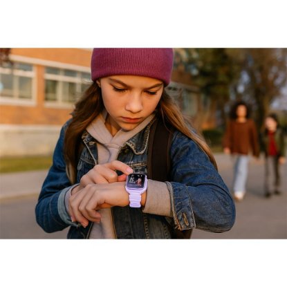 Dječji pametni sat VIVAX smart kids watch, 4G, magic PRO, ljubičasti