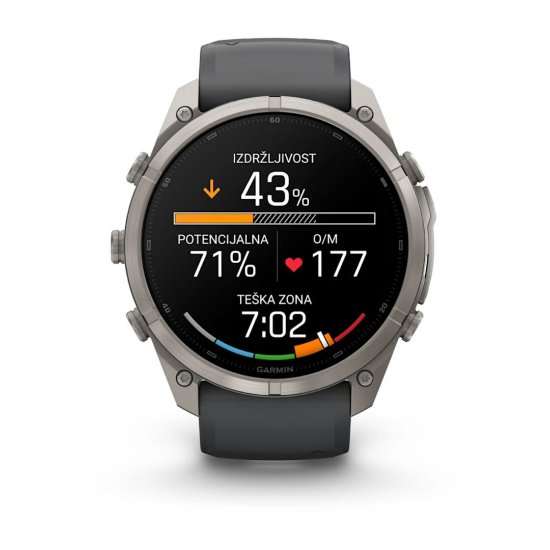 Pametni sat GARMIN Fenix 9 Pro inReach, 51mm, AMOLED, multisport, crni remen