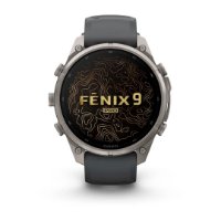 Pametni sat GARMIN Fenix 9 Pro inReach, 47mm, AMOLED, multisport, crni remen