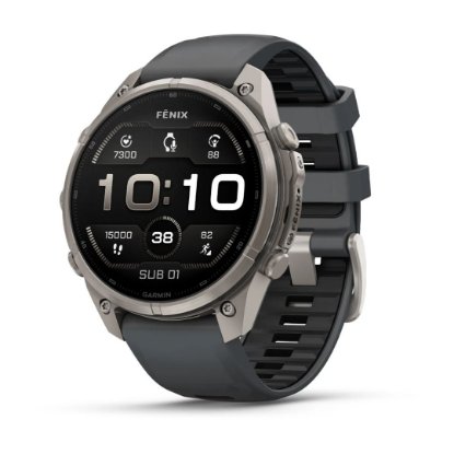 Pametni sat GARMIN Fenix 9 Pro, 47mm, AMOLED, multisport, crni remen