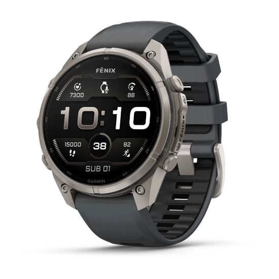 Pametni sat GARMIN Fenix 9 Pro, 47mm, AMOLED, multisport, crni remen