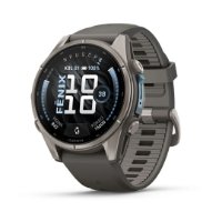 Pametni sat GARMIN Fenix 9, 43mm, AMOLED, multisport, sivi remen