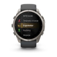 Pametni sat GARMIN Fenix 9 Pro inReach, 51mm, AMOLED, multisport, crni remen