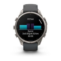 Pametni sat GARMIN Fenix 9 Pro, 47mm, AMOLED, multisport, crni remen