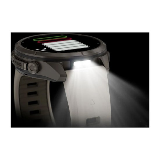 Pametni sat GARMIN Fenix 9 Pro inReach, 43mm, AMOLED, multisport, sivi remen