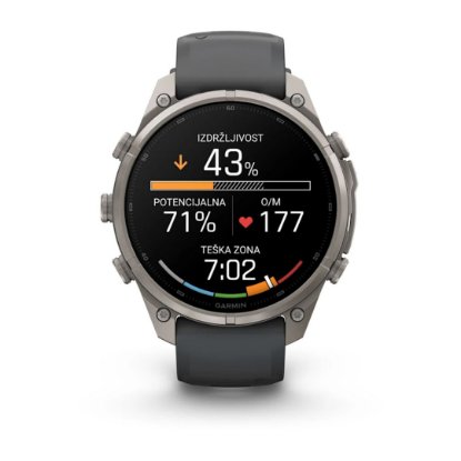 Pametni sat GARMIN Fenix 9 Pro, 47mm, AMOLED, multisport, crni remen