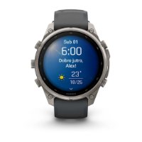 Pametni sat GARMIN Fenix 9 Pro, 47mm, AMOLED, multisport, crni remen