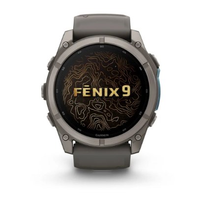 Pametni sat GARMIN Fenix 9, 51mm, AMOLED, multisport, sivi remen