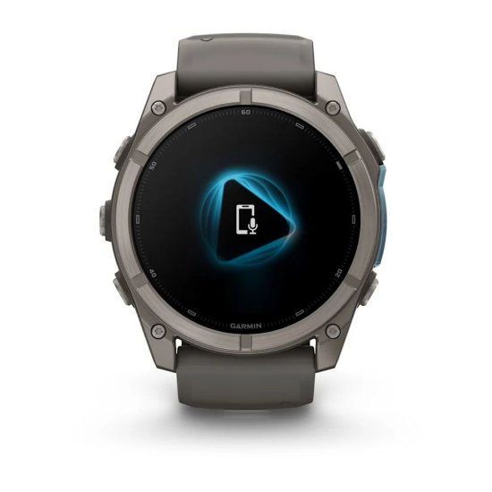Pametni sat GARMIN Fenix 9, 51mm, AMOLED, multisport, sivi remen