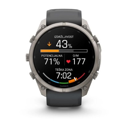 Pametni sat GARMIN Fenix 9 Pro, 51mm, AMOLED, multisport, crni remen