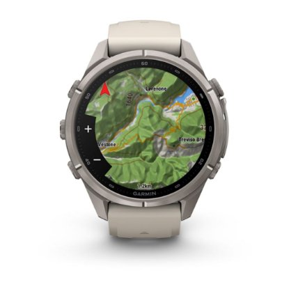 Pametni sat GARMIN Fenix 9 Pro, 43mm, AMOLED, multisport, bijeli remen