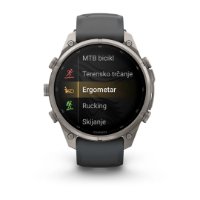 Pametni sat GARMIN Fenix 9 Pro inReach, 47mm, AMOLED, multisport, crni remen