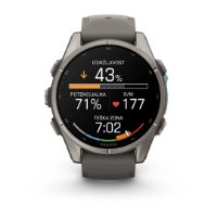 Pametni sat GARMIN Fenix 9, 43mm, AMOLED, multisport, sivi remen