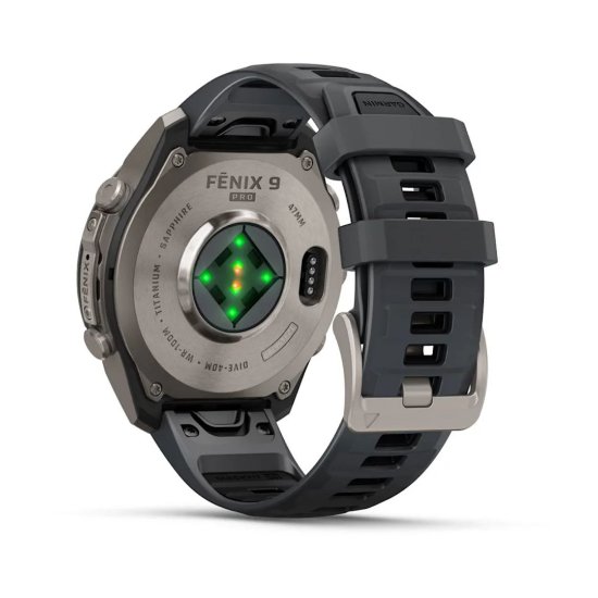 Pametni sat GARMIN Fenix 9 Pro, 47mm, AMOLED, multisport, crni remen