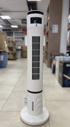RABLJENI - Ventilator HANQUE, samostojeći, 55 W, 4 l, daljinski upravljač, bijeli