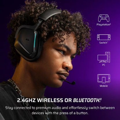 Slušalice CORSAIR VOID WIRELESS v2, bežične, crne