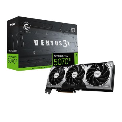 Grafička kartica MSI GeForce RTX 5070 Ti Ventus 3X OC, 16GB, GDDR7