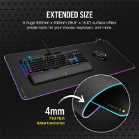 Podloga za miš MM700 RGB, 930x400, crna