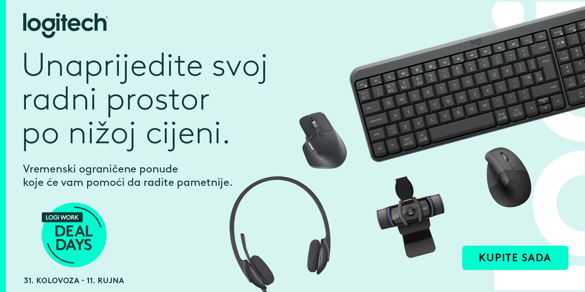 Logitech periferija back to school 