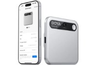 Mikrofon BOYA Notra Bluetooth, USB-C, sreberna