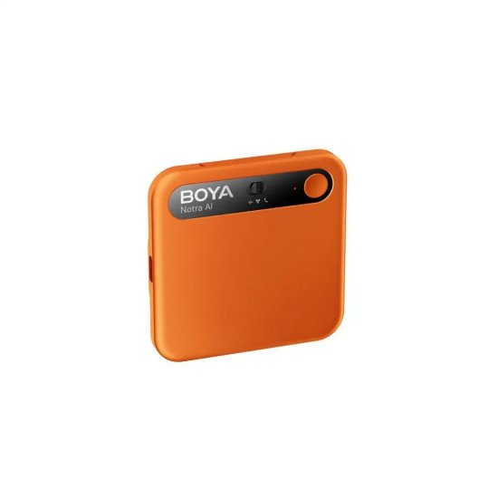 Mikrofon BOYA Notra Bluetooth, USB-C, kozmička narančasta