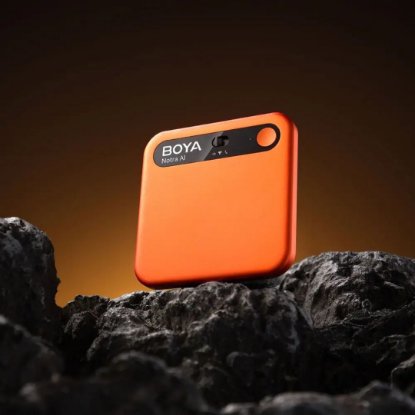 Mikrofon BOYA Notra Bluetooth, USB-C, kozmička narančasta