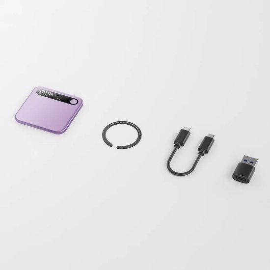 Mikrofon BOYA Notra Bluetooth, USB-C, ljubičasta