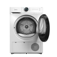 Sušilica rublja MIDEA MD200H90W/W-HR Lunar, s toplinskom pumpom, 9 kg, 14 programa, energetski razred E, bijela