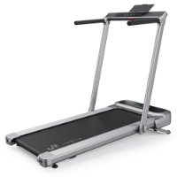 Traka za traka za hodanje i trčanje UREVO, FoldiMix 5L Pro Smart 2-u-1, max brzina 13.4 km/h, duljina trake 120 cm, 120 kg, srebrna