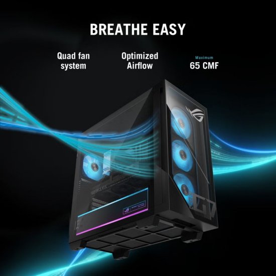 Računalo ASUS G700 GM700TZ-R9950X117W / Ryzen 9 9950X3D, 16GB DDR5, 1TB SSD, Nvidia GeForce RTX 5080 16GB, WiFi, Windows 11, crno
