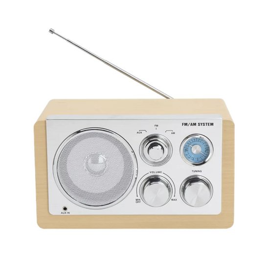 Radio prijemnik DENVER TR-63, retro, smeđi