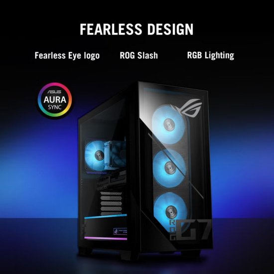 Računalo ASUS G700 GM700TZ-R9950X117W / Ryzen 9 9950X3D, 16GB DDR5, 1TB SSD, Nvidia GeForce RTX 5080 16GB, WiFi, Windows 11, crno