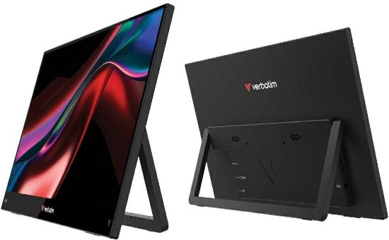 Prijenosni monitor 14" VERBATIM Light 32400, FHD, IPS, 60Hz, 10ms, zvučnika, crni