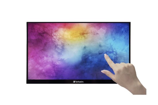 Prijenosni monitor 14" VERBATIM PMT-14, FHD, IPS, 60Hz, 10ms, zvučnika, crni